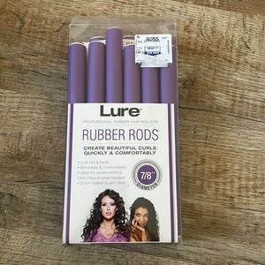 Rubber rod curlers